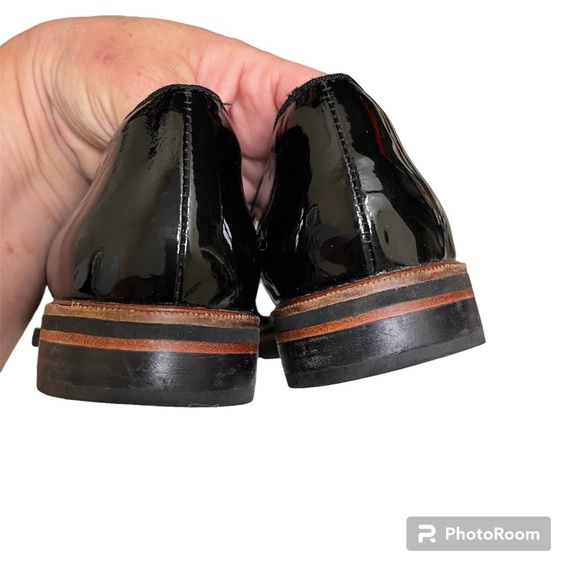 Clarks Frida Patent Leather Loafers Black Size 9 EU 40 - Picture 6 of 9